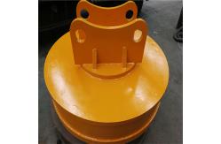 China Customized Rectangular or Circle Shape Electromagnetic Chuck with 10A Current and Materials supplier