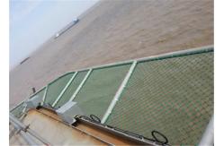 China High Grade Safety Helideck Safety Net Perimeter Netting With Anti - Rust Surface supplier