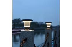 China Outdoor Solar Powered Post Pillar Light Kit Fence Lamp High Lumen Gate supplier