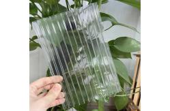 China 5mm Clear Twin Wall Polycarbonate Hollow Sheet 100% Virgin With UV Coating supplier