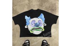 China Custom Acid Washed T Shirt Pour Hommes Streetwear T Shirts Heavy Weight supplier