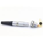 Lemo ECG Elbow PCB Socket Panel Mounted Female Receptacle ECG.1B.306.CLV