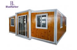 China 40Ft Mobile Expandable Prefab House Steel Frame Container House supplier
