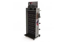 China Modern Flip Flop Display Stand Rotating Shoe Rack Display With Customized Logo supplier