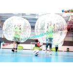 Transparent Human Inflatable Zorb Ball / Inflatable Bubble Soccer Ball For Sports for sale