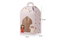 China Custom Arabic Style Kids Gift Box with Clear Window supplier