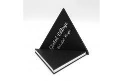 China Eco Friendly Triangle Eyeshadow Palette Special Shaped With Magnetic Closure supplier