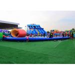 Large Inflatable Water Park Equipment With 25m Diameter Swimming Pool for sale