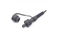 China Fiber Optic MPO ODVA Waterproof IP67 Reinforced Connector supplier