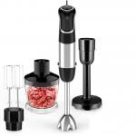 5 In 1 Stick Hand Blender Stainless steel Body With Variable Speeds