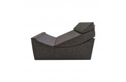 China High Density Foam Lounge Chair Sofa 3PCS With Different Combination supplier