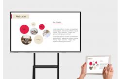 China LED Interactive 105 Inch Smart Board With USB WIFI Multi Input supplier