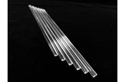 China Semi Circular Transparent Quartz Capillary Tube High Temperature Resistant For Semiconductor supplier