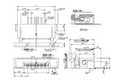 China 52271-1269 12 Position FPC Connector Contacts Bottom 1.00mm Surface Mount supplier