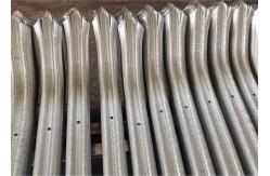 China 2.1m Galvanized High Security W Section Palisade Fencing supplier