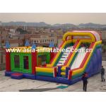 High quality of inflatable combo/inflatable castles and inflatable slide for selling for sale