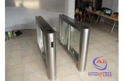 China RFID card fingerprint reader Swing Barrier Gate for Residence and office building supplier
