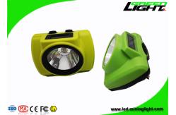 China CREE LED Mining Helmet Light High Brightness Wireless OLED Screen 25000lux supplier