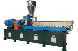 China Double Screw Plastic Granulator Equipment High Strength PP Extruder Machine supplier