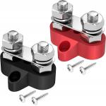 Bus Bar Terminal Block Power Stud Battery Junction DC 12V 24V M6 M8 Positive Negative for sale