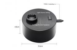 China Fable Brand Gem Diamond and Jewelry Pocket Tester Larger Viewer 365nm UV light lamp With Dark Field supplier