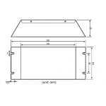 China 320W Dimming Electronic Ballast For Double Amalgam Germicidal Lamp Reactor manufacturer