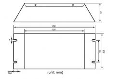 China 320W Dimming Electronic Ballast For Double Amalgam Germicidal Lamp Reactor supplier