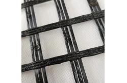 China Roadbridge Civil Engineering Composite Geogrid With Fiberglass Geogrid And Geotextile supplier