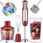 5 in 1 smart stick 9 speeds 500 watts kitchen blender hand held for smoothie, baby food and sauces for sale