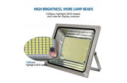 China 50w Led Solar Powered Outdoor IP67 Waterproof Flood Lights with Remote Control supplier