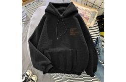 China Autumn And Winter Hooded Sweater Korean Thick Pullover Coat Anti Shrink supplier