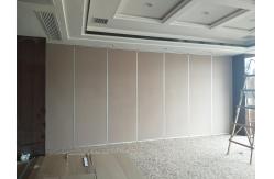 China Sliding Aluminium Track Partition Removable Walls / 4m Height Sound Proof Room Dividers supplier