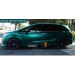 Electric Optical Emerald Matte Car Vinyl Wrap Self Healing Technology for sale