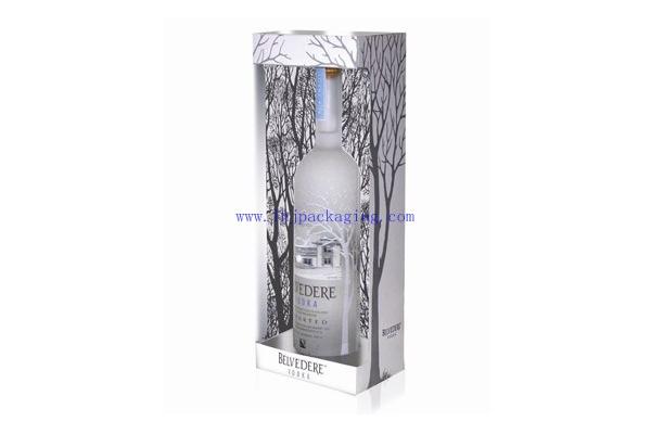 wine box with pvc window