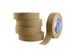 China Brown Paint Glue Car Paint Tape High Temperature Resistant Paint Masking Tape supplier