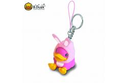 China 3D Cartoon Cute Duck Keychain Pendant En71 ASTM Certificate supplier