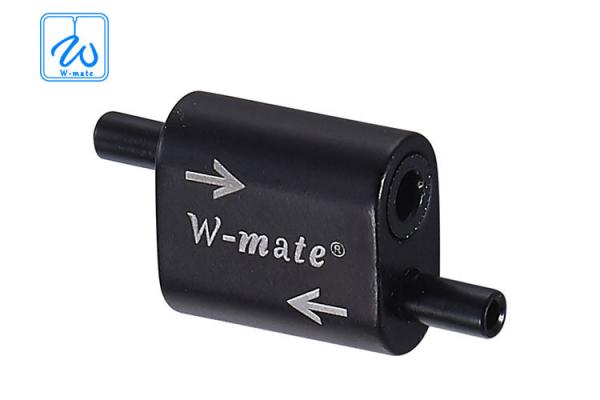Black Two Way Cable Looping Gripper , Custom Size Adjustable Cable Grippers