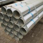 SCH10 SCH30 Galvanised Steel Tube Q345A 10# 20#  Welded Round For Construction for sale