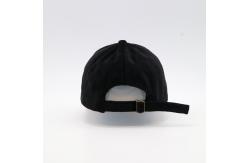 China Nylon Eyelets 3D Embroidered Baseball Caps With Adjustable Strap Closure supplier