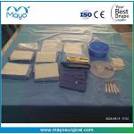 Vascular Center Use Surgical Angio Kits With Femoral Drape With 2 Windows for sale
