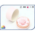 Pink Custom 4C Printed Gift Paper Packaging Tube Pretty Gift Pantone Color Design for sale