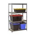 Galvanized Light Duty Sliding Shelf 100kg/layer for Clothing Display
