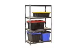 China Galvanized Light Duty Sliding Shelf 100kg/layer for Clothing Display supplier