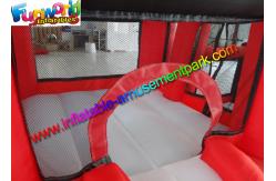 China Customized Race Inflatable Jumping House , Mini Bouncing Castle For Kids supplier