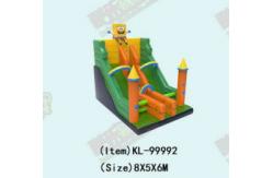 China SpongeBob With Candle Fun Park Inflatable Slide For Rentals supplier