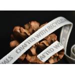 Custom Logo 1cm Non Stretch Jacquard Tape Woven Double Sided For Clothing
