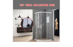 China 10mm 135° Shower Door Magnetic Seal Strip collision resistance supplier