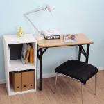 No Assembly Folding Computer steel executive Desk For Saving Space