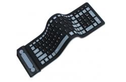 China SGS Waterproof Foldable Laptop Silicone Keyboard 30 Shore A supplier