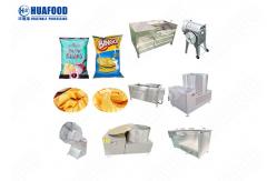 China Frozen French Fries Automatic Potato Chips Making Machine Potato Chips Frying Machine supplier